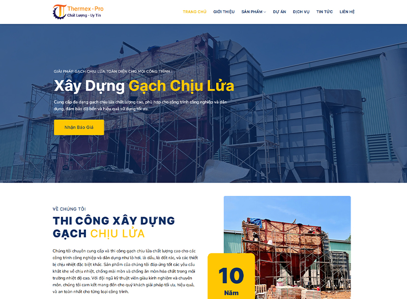 Xây Gạch Chịu Lửa