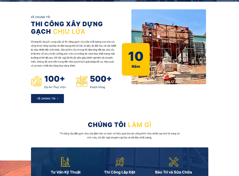 Xây Gạch Chịu Lửa